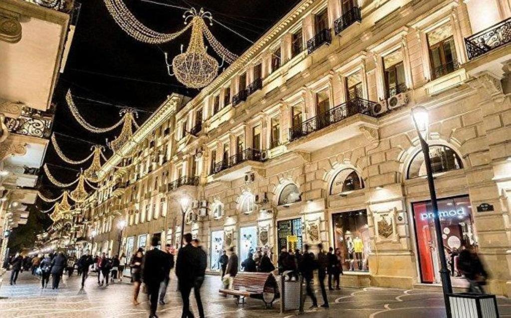 Global Express Hotell Baku Eksteriør bilde